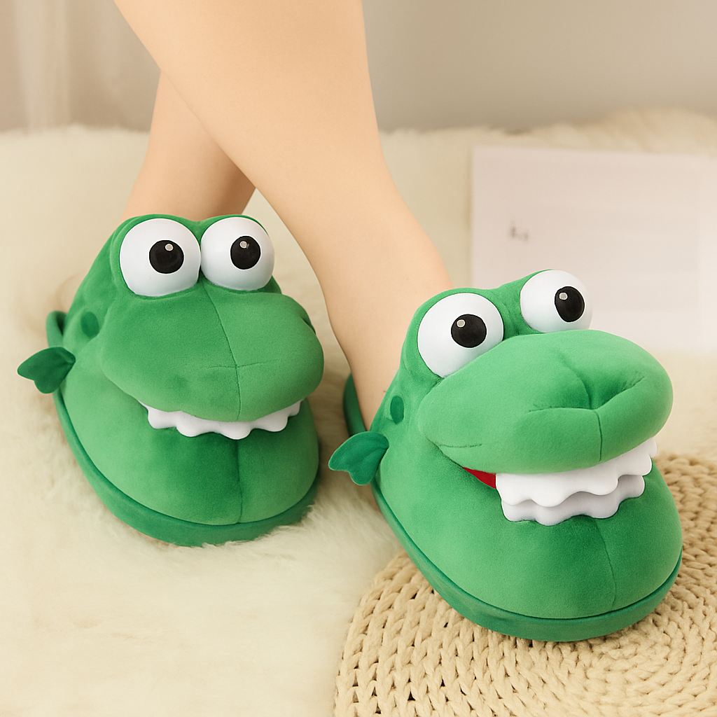 Pantuflas que se ¡mueven!