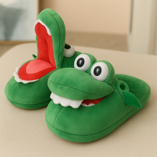 ¡Pantuflas que se mueven!
